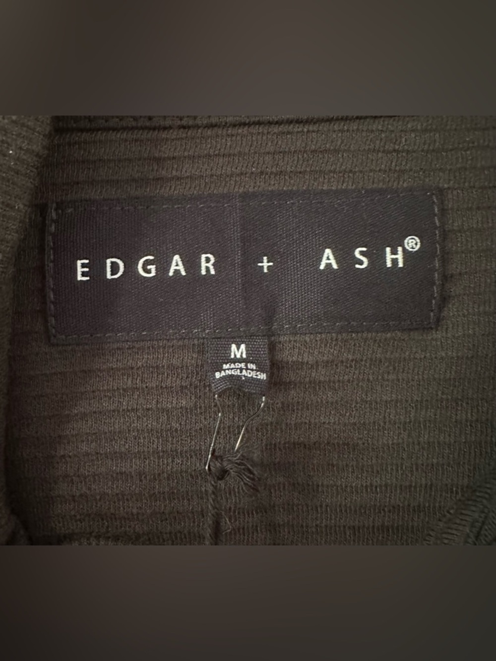 NWT Edgar + Ash Pullover Hoodie Mens size M - Picture 5 of 6